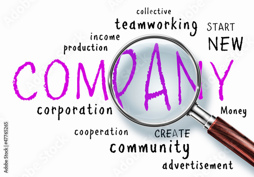 Illustration: business word cloud business word cloud