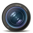 Vector: Camera photo lens Camera photo lens