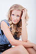 Teenager girl
