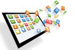 Tablet Apps flow illustration