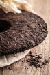Pu erh tea cake from China