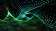 futuristic technology video - objects and lights – loop HD