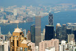China, Hong Kong cityscape from the Peak_