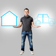 Man must choose home or car