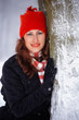 Young woman outdoor in winter