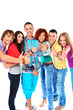 joyful group