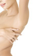 Woman's armpit