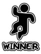 Winner sign