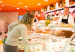 Shopping at the supermarket