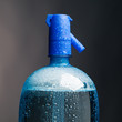 carbonated drink water in a bottle