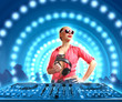 dj and mixer
