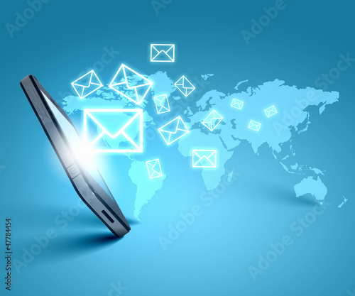 Photo: Modern communication technology Modern communication technology