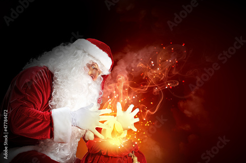 Photo: christmas theme with santa christmas theme with santa