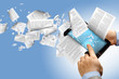 e book reader and books