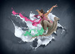 Modern style dancer