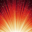 Snowflakes and stars on path light. EPS 8