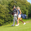 gutgelaunt Golf spielen