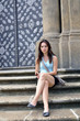 Tourist in Prague City