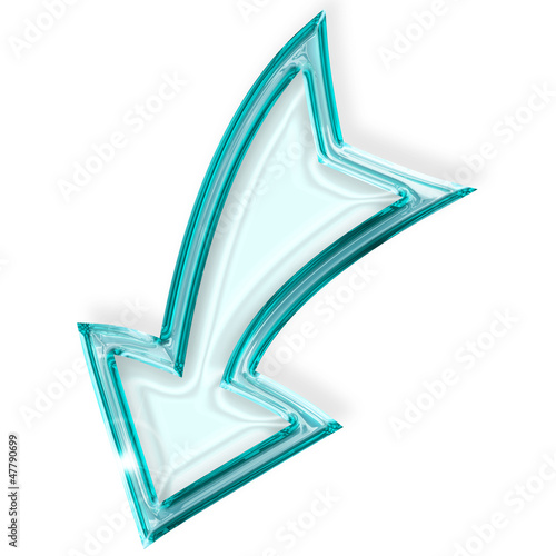 Illustration: down arrow down arrow