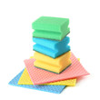 Group of kitchen sponges