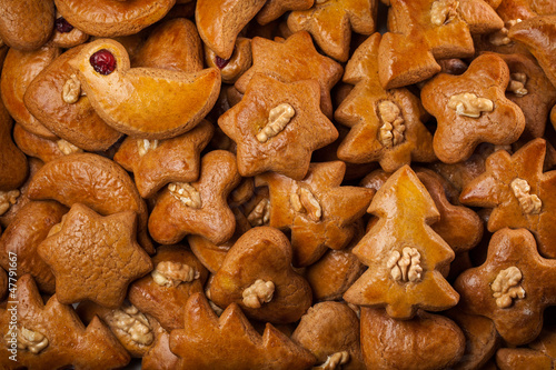 Photo: Christmas Gingerbread Cookies. Christmas Gingerbread Cookies.