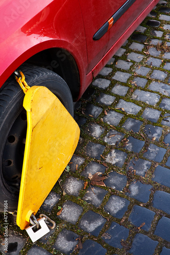 Photo: Wheel Clamp Wheel Clamp