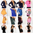 pose della modella - pose of the model