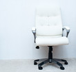 white swivel task chair