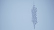 Video: Ornament in the form of a snowflake on a light background Ornament in the form of a snowflake on a light background