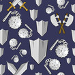 Ancient weapon cartoon background