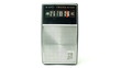 an old vintage portable AM transistor radio 