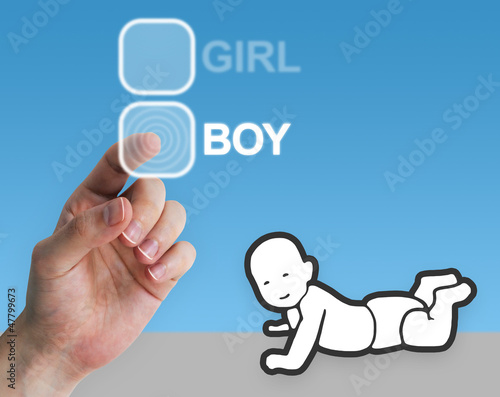 Photo: Gender selection Gender selection