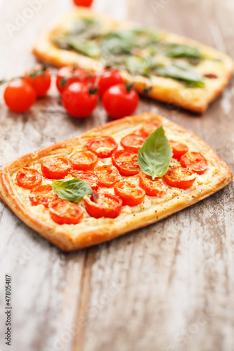 Photo: Quiche with tomato and ricotta Quiche with tomato and ricotta