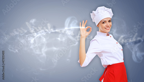 Photo: Portrait of a cook Portrait of a cook