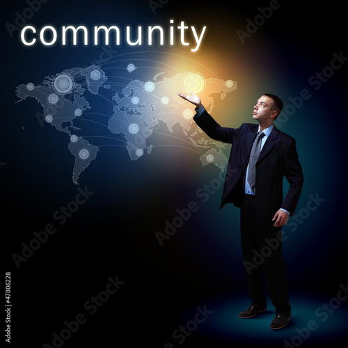 Photo: Modern technology in business Modern technology in business