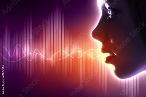 Photo: Sound wave illustration Sound wave illustration