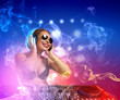 dj and mixer