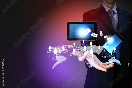 Photo: Touch screen computer device Touch screen computer device