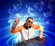 dj and mixer