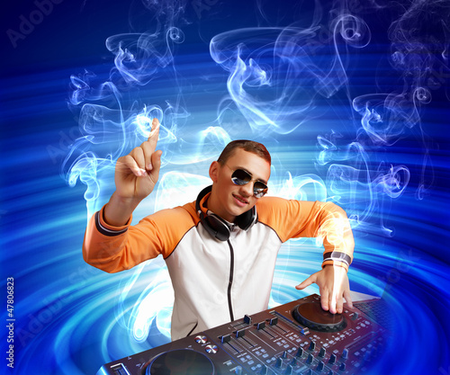 Photo: dj and mixer dj and mixer