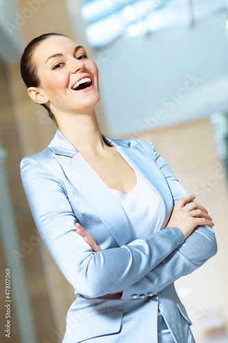 Photo: portrait of a confident young businesswoman portrait of a confident young businesswoman