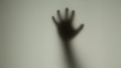 Silhouette einer Hand