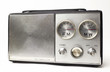 Photo: vintage portable silver radio vintage portable silver radio