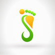 Logodesign Fuß