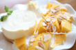 Cheese cake with mango