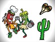Vector: Chiles cocineros Chiles cocineros