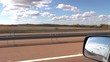 blick aus dem auto