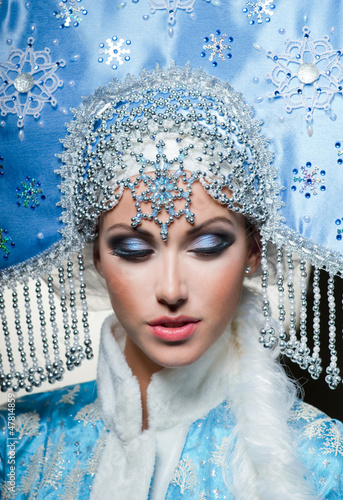 Photo: Snow maiden Snow maiden