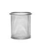 metal wastebasket