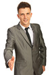 Business man handshake